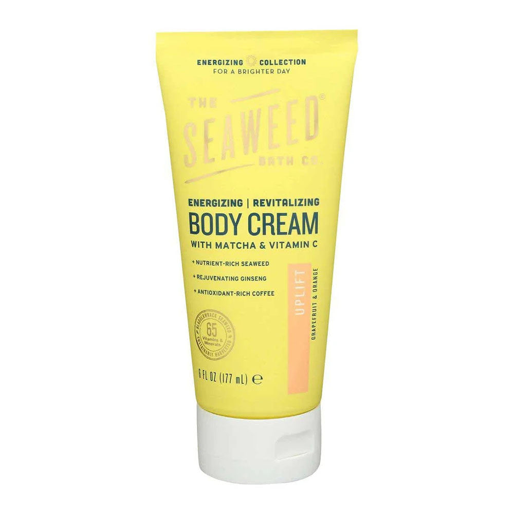 The Seaweed Bath Co Energizing Body Cream, Grapefruit and Orange Scent, 6 Oz